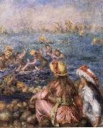 Pierre-Auguste Renoir Baigneuses oil painting